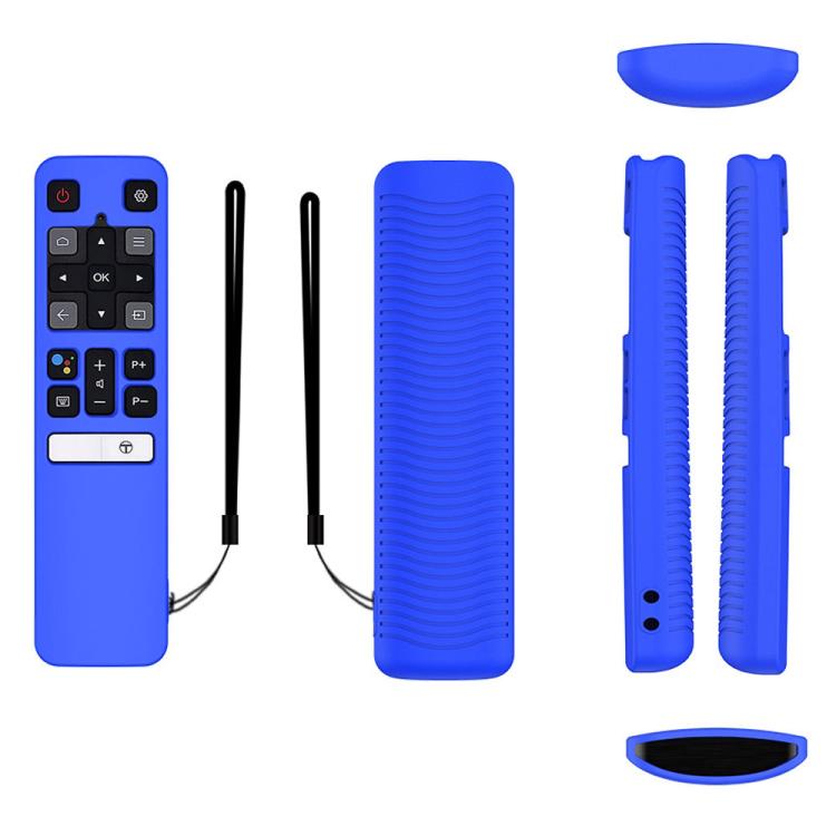 For TCL RC802V FMR1 FNR1 Y40 TV Remote Control Anti-Drop Silicone Protective Case, For TCL RC802V FMR1 FNR1(Red), For TCL RC802V FMR1 FNR1(Luminous Blue), For TCL RC802V FMR1 FNR1(Luminous Green), For TCL RC802V FMR1 FNR1(Black)                        ...