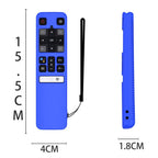For TCL RC802V FMR1 FNR1 Y40 TV Remote Control Anti-Drop Silicone Protective Case, For TCL RC802V FMR1 FNR1(Red), For TCL RC802V FMR1 FNR1(Luminous Blue), For TCL RC802V FMR1 FNR1(Luminous Green), For TCL RC802V FMR1 FNR1(Black)                        ...