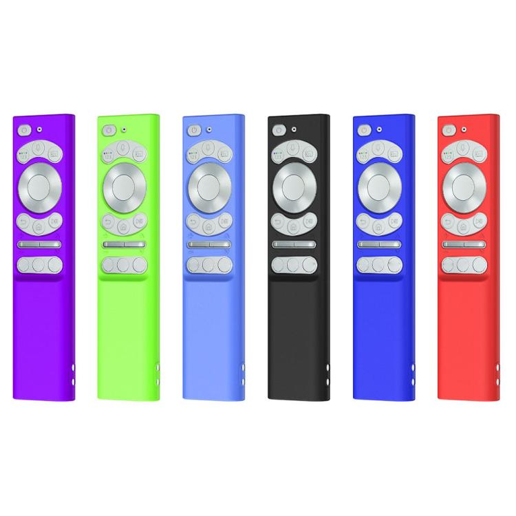 For Samsung Smartone3 TM1990C BN59-01357 Y34 Remote Control Silicone Cover, BN59-01357(Luminous Green), BN59-01357(Purple), BN59-01357(Black), BN59-01357(Blue), BN59-01357(Red), BN59-01357(Luminous Blue)