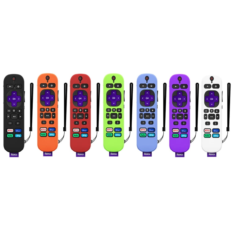 For TCL Roku Voice Remote Pro Y30 Remote Control Shockproof Silicone Protective Case, For TCL Roku Voice Remote Pro(Luminous White), For TCL Roku Voice Remote Pro(Black), For TCL Roku Voice Remote Pro(Orange), For TCL Roku Voice Remote Pro(Red)        ...