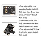 PAM8406 Digital Power Amplifier Board DIY Small Speaker 5W+5W Dual Channel Stereo Doco Ding 5V Amplification Module, PAM8406 Chip