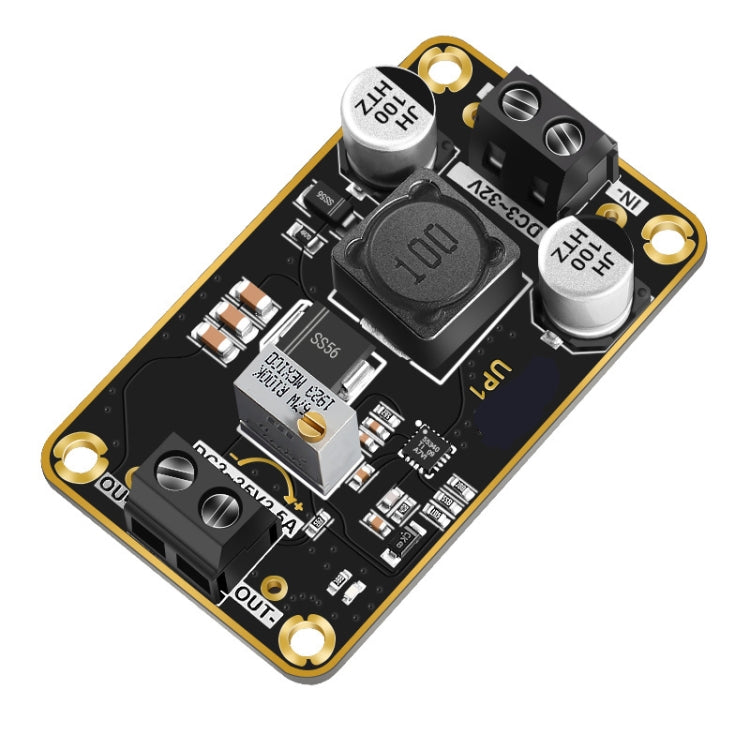 DC-DC Adjustable Step-Down Power Module 3V-32V To 3-36V 72W Stereotype Board, 3V-32V To 3-36V