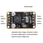 DC-DC Adjustable Step-Down Power Module 3V-32V To 3-36V 72W Stereotype Board, 3V-32V To 3-36V