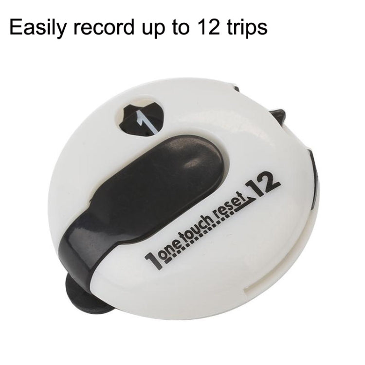 JFQ01 Golf Hat Clip Scorer Pole Marker Glove Clip Pole Gauge Golf Scorer, 12 Strokes White, 12 Strokes Black, 12 Strokes Pink, 12 Strokes White Black