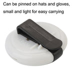 JFQ01 Golf Hat Clip Scorer Pole Marker Glove Clip Pole Gauge Golf Scorer, 12 Strokes White, 12 Strokes Black, 12 Strokes Pink, 12 Strokes White Black