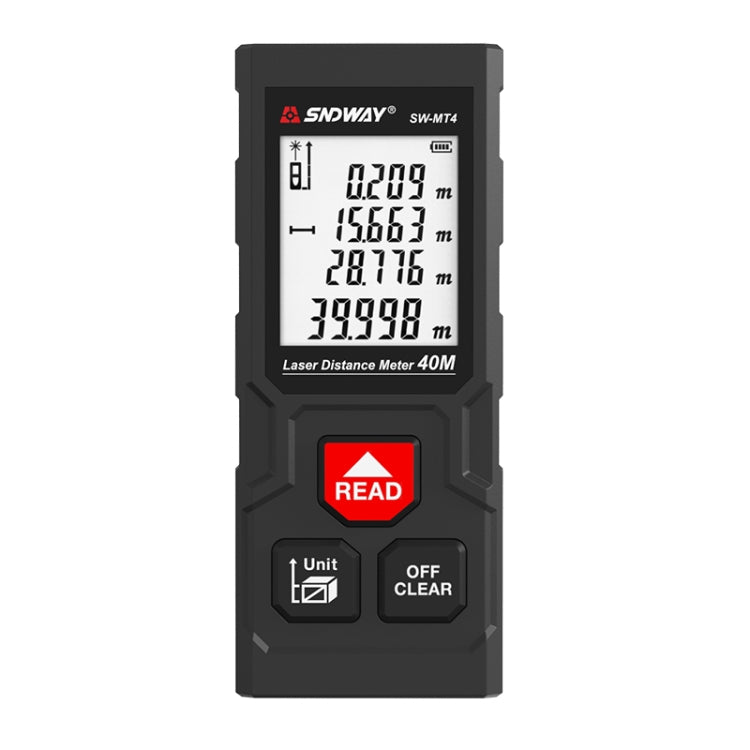 Infrared Rangefinder High Precision Electronic Ruler Laser Rangefinder, 40m
