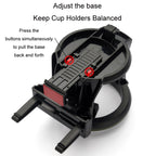 Car Air Conditioner Air Outlet Water Cup Holder Ashtray With Hook