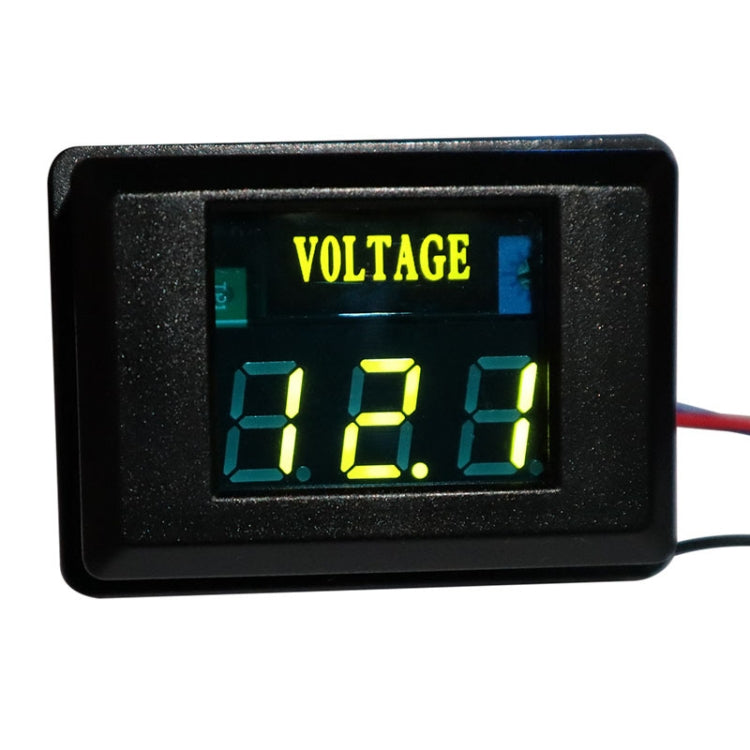 DES-2 Car Battery Voltage Meter DC LED Digital Display 12V Motorcycle RV Yacht Voltage Meter Detector, DES-2 Voltage Meter Red, DES-2 Voltage Meter Blue, DES-2 Voltage Meter Orange, DES-2 Voltage Meter White, DES-2 Voltage Meter Green