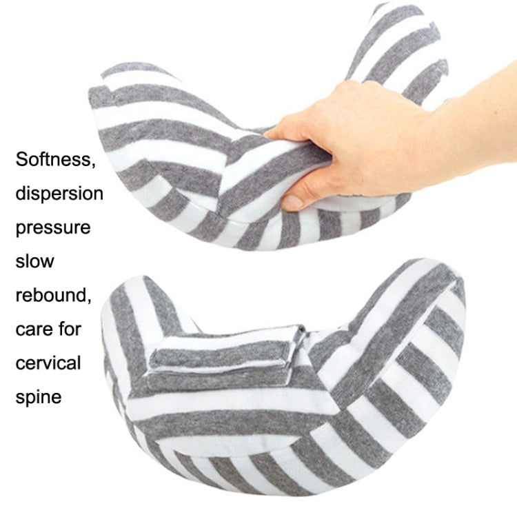 2pcs Children Neck Headrest Comfortable Shoulder Cover Car Neck Guard Pillow, 2pcs (Green Stripe), 2pcs (Blue Gray Strip), 2pcs (Gray Strip), 2pcs (Green Strip), 2pcs (Coffee Strip), 2pcs (Gray Stripe), 2pcs (Brown Stripe), 2pcs (Pink Stripe)