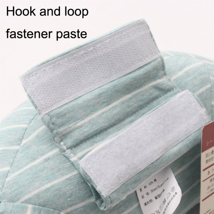 2pcs Children Neck Headrest Comfortable Shoulder Cover Car Neck Guard Pillow, 2pcs (Green Stripe), 2pcs (Blue Gray Strip), 2pcs (Gray Strip), 2pcs (Green Strip), 2pcs (Coffee Strip), 2pcs (Gray Stripe), 2pcs (Brown Stripe), 2pcs (Pink Stripe)