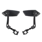 Mountain Bike High Definition Flat Reflective Rearview Mirror, Specification:, Single Left, Single Right, 1 Pair