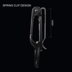 HONEST Metal Spring Clip Keychain Car Key Holder Waist Hanging Buckle