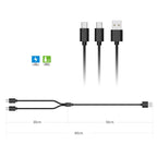 For PS5 VR2/Switch/PS5 Game Controller DOBE Type-C/USB-C Charging Cable, No Magnetic