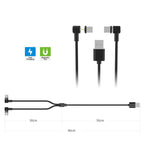 For PS5 VR2/Switch/PS5 Game Controller DOBE Magnetic Type-C/USB-C Charging Cable, Magnetic
