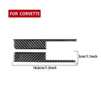 For Chevrolet Corvette C8 2pcs /Set Car Door Lock Switch Sticker