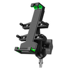 A02 Motorcycle Mobile Phone Navigation Bracket Car Riding Anti-shock Aluminum Alloy Rack, A02 M10 Ball Header Installation Model, A02 M8 Ball Header Installation Model, A02 U Car Handlebar Model, A02 Rearview Mirror Model