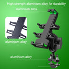 A02 Motorcycle Mobile Phone Navigation Bracket Car Riding Anti-shock Aluminum Alloy Rack, A02 M10 Ball Header Installation Model, A02 M8 Ball Header Installation Model, A02 U Car Handlebar Model, A02 Rearview Mirror Model