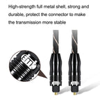 EMK Digital Optical Fiber Audio Cable Amplifier Audio Line, Length, 1m, 1.5m, 1.8m, 2m, 3m, 5m, 8m, 10m, 15m, 20m, 30m