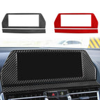For 2019-2024 BMW 8 Series G14 Left-hand Drive 2pcs /Set Navigation Screen Frame Sticker, Left-hand Drive