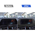 For 2019-2024 BMW 8 Series G14 Left-hand Drive 2pcs /Set Navigation Screen Frame Sticker, Left-hand Drive