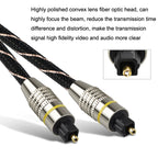 EMK HB/A6.0 SPDIF Interface Digital High-Definition Audio Optical Fiber Cable, Length:, 1m, 1.5m, 2m, 3m, 5m, 10m, 15m