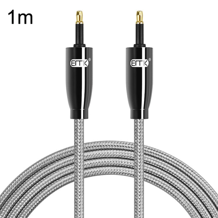 EMK QH4.0 Mini Toslink 3.5mm Interface SPDIF Audio Fiber Optical, Length:, 1m, 1.5m, 2m, 3m, 5m, 8m, 10m, 15m