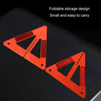 Car Breakdown Parking Triangle Reflective Warning Sign, Reflective Warning Sign