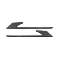 For 2019-2024 BMW 8 Series G14 Left and Right Drive 2pcs /Set Rear Fog Light Eyebrow Sticker