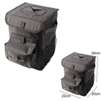 Vehicle Trash Can Multifunctional Foldable Storage Box, Vehicle Trash Can