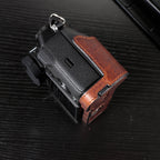 For FUJIFILM X-T5 Camera Cowhide Bag Anti-scratch Protective Case Base Cover