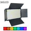 40W 3200K-5600K LED Flat Panel Lights Live Broadcast Fill Light,EU Plug, E600 RGB Color, E800 RGB Color, E600 3-color Temperature, E800 3-color Temperature