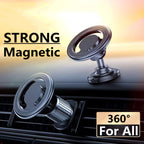 D19 Car Magnetic Mobile Phone Holder Rotatable Metal Navigation Bracket, Spec:, D19 Air Outlet (Black), D19 Extended (Black), D19 Extended (Silver), D19 Seat (Black), D19 Seat (Silver), D19 Sticker (Black), D19 Sticker (Silver), D19 Air Outlet (Silver)