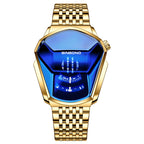 BINBOND Locomotive Concept Steel Belt Watch Men Live Black Technology Watch, Steel Belt Full Gold-Blue Face, Steel Belt Full Gold Gold Face, Steel Belt Black Stee Blue Face, Steel Belt Black Steel White Face, Steel Belt White Steel Blue Face           ...
