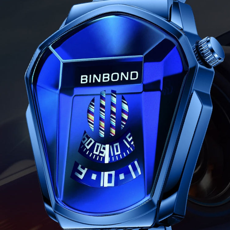BINBOND Locomotive Concept Steel Belt Watch Men Live Black Technology Watch, Steel Belt Full Gold-Blue Face, Steel Belt Full Gold Gold Face, Steel Belt Black Stee Blue Face, Steel Belt Black Steel White Face, Steel Belt White Steel Blue Face           ...