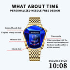 BINBOND Locomotive Concept Steel Belt Watch Men Live Black Technology Watch, Steel Belt Full Gold-Blue Face, Steel Belt Full Gold Gold Face, Steel Belt Black Stee Blue Face, Steel Belt Black Steel White Face, Steel Belt White Steel Blue Face           ...