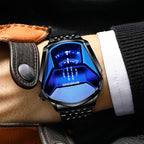BINBOND Locomotive Concept Steel Belt Watch Men Live Black Technology Watch, Steel Belt Full Gold-Blue Face, Steel Belt Full Gold Gold Face, Steel Belt Black Stee Blue Face, Steel Belt Black Steel White Face, Steel Belt White Steel Blue Face           ...