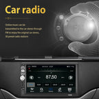 F133 7 Inches MP5 Bluetooth Player Universal Wired CarPlay Reversing Image Integrated, Style:, 7 Inches Standard+12 Lights Camera, 7 Inches Standard, 7 Inches Standard+4 Lights Camera, 7 Inches Standard+8 Lights Camera