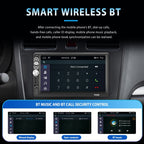 F133 7 Inches MP5 Bluetooth Player Universal Wired CarPlay Reversing Image Integrated, Style:, 7 Inches Standard+12 Lights Camera, 7 Inches Standard, 7 Inches Standard+4 Lights Camera, 7 Inches Standard+8 Lights Camera