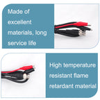 2pcs BNC To 2 x Crocodile Clips Double Head Coaxial Cable Video Cable, Length:, BNC To 2 x Crocodile Clips 0.5m, BNC To 2 x Crocodile Clips 1m, BNC To 2 x Crocodile Clips 1.5m, BNC To 2 x Crocodile Clips 2m, BNC To 2 x Crocodile Clips 3m