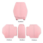 Flip-fur Car Cushion Breathable Ventilation Cushion for Four Seasons, Style:, Long Rear Cushion, Front Cushion