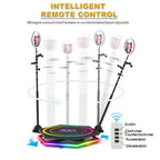 Hexagonal 360 Photo Booth Electric Rotating Small Stage For Parties and Weddings, 100cm  Hexagonal