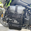LONGHIKER Motorcycle Quick Release Waterproof Bumper Side Bag, Yellow, Black, Orange, Gray