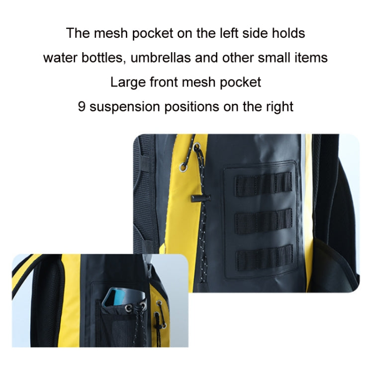 LONGHIKER Outdoor Diving Fin Backpack Drifting Swimming Fishing Ski Bag