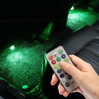 Car Modification Wireless Colorful Remote Control Atmosphere Light, 1 Light +1 RC, 2 Lights +1 RC, 4 Lights +1 RC, 8 Lights +1 RC
