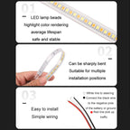 Car Rearview Mirror Decoration LED Streamer Turn Signal, Length： 14cm A Pair, 14cm A Pair, 18cm A Pair