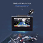M200 44K HD Dual Recording Car Driving Recorder With WIFI+GPS Function