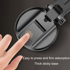 Car Telescopic Suction Cup Rubber Bottom Strong Magnetic Mobile Phone Holder, Magnetic Mobile Phone Holder