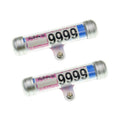TF-2224 2pcs Multifunctional Waterproof Motorcycle Tax Bill Collection Tube, TF-2224(Silver), TF-2224(Red), TF-2224(Blue), TF-2224(Gold), TF-2224(Black)