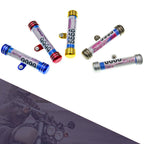 TF-2224 2pcs Multifunctional Waterproof Motorcycle Tax Bill Collection Tube, TF-2224(Silver), TF-2224(Red), TF-2224(Blue), TF-2224(Gold), TF-2224(Black)