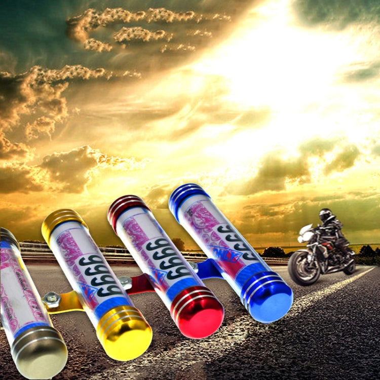 TF-2224 2pcs Multifunctional Waterproof Motorcycle Tax Bill Collection Tube, TF-2224(Silver), TF-2224(Red), TF-2224(Blue), TF-2224(Gold), TF-2224(Black)